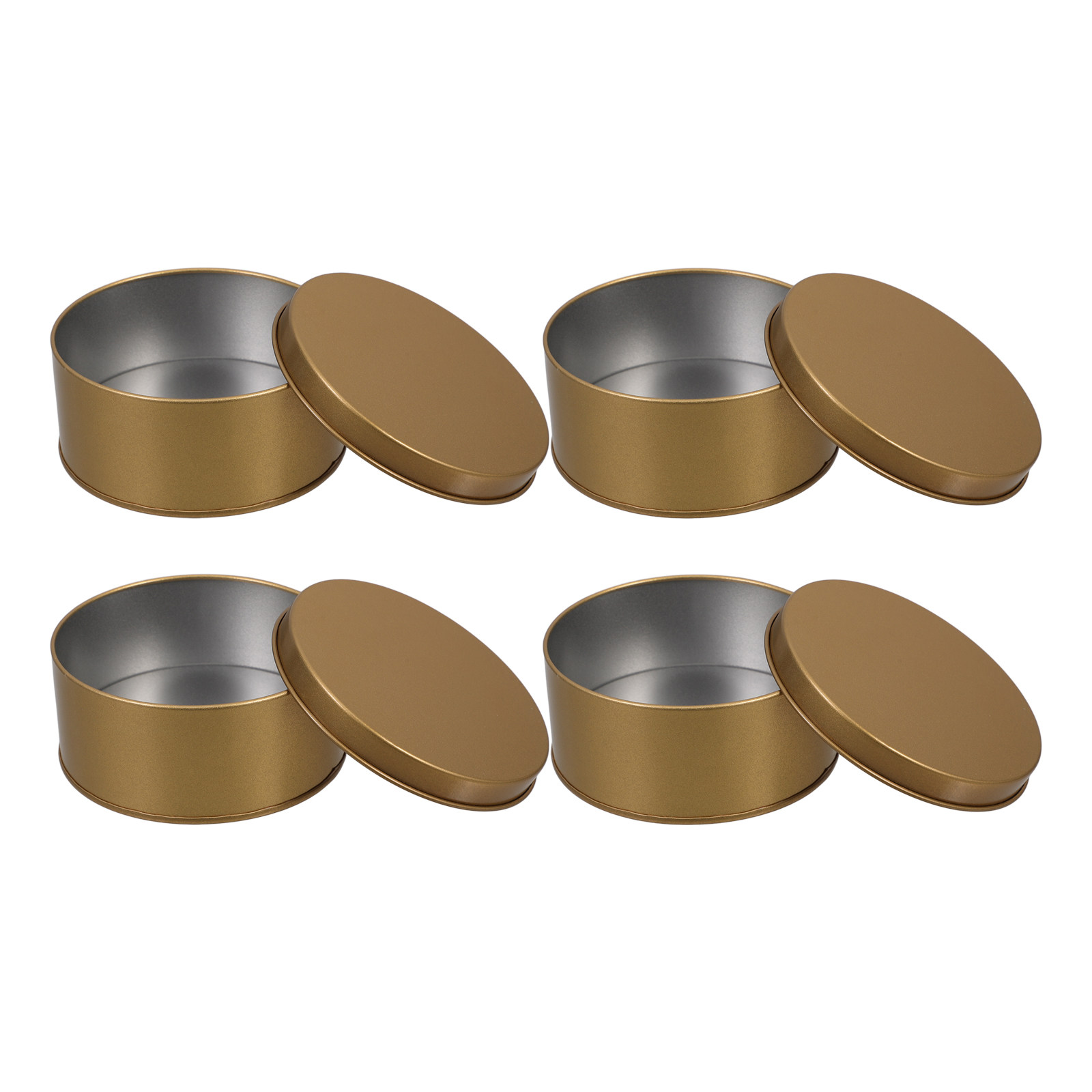 4Pcs Stylish Round Metal Stora – Kitchen Baking Pantry recenzja i cena