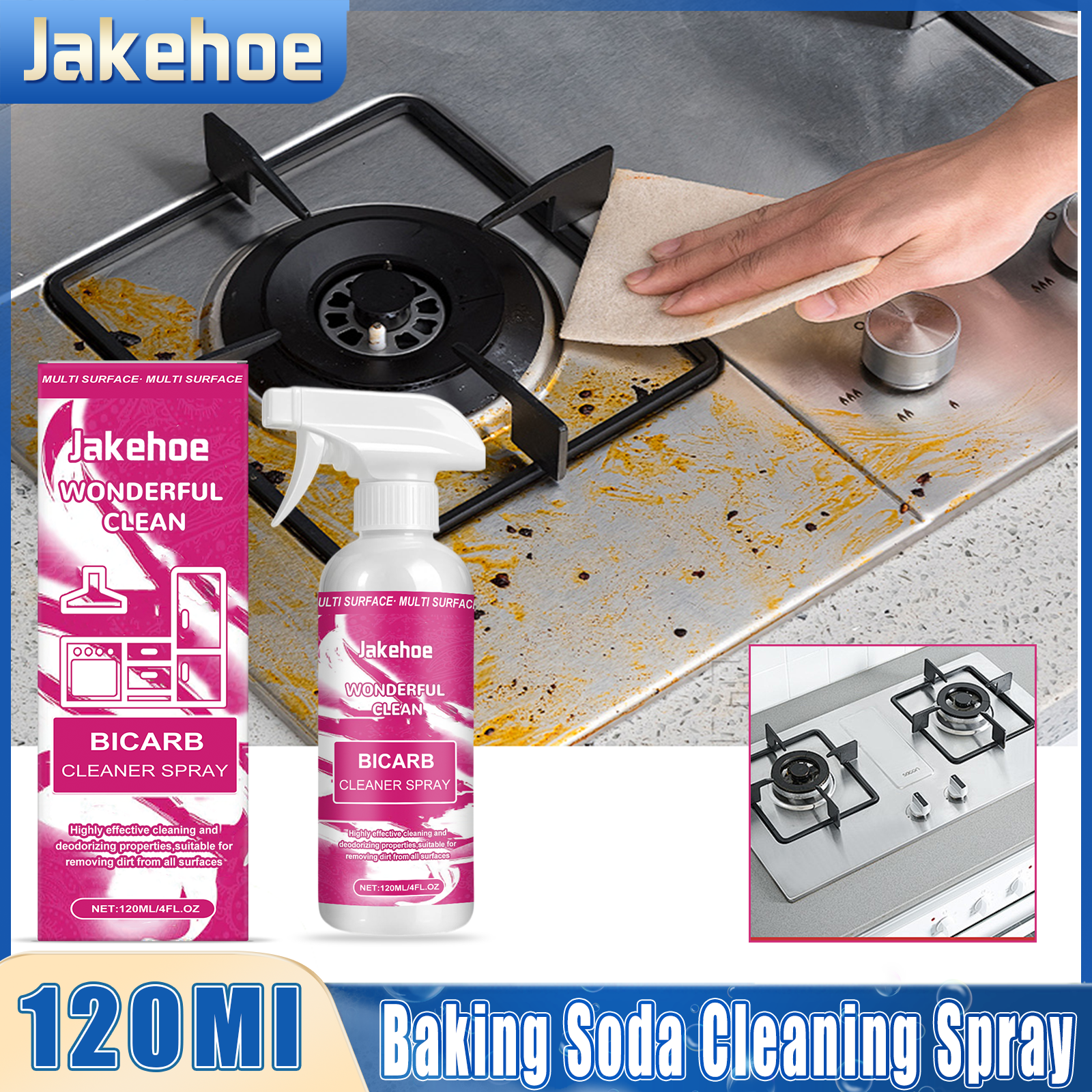 Baking Soda Heavy-Duty Grease  – Kitchen Baking Soda recenzja i cena