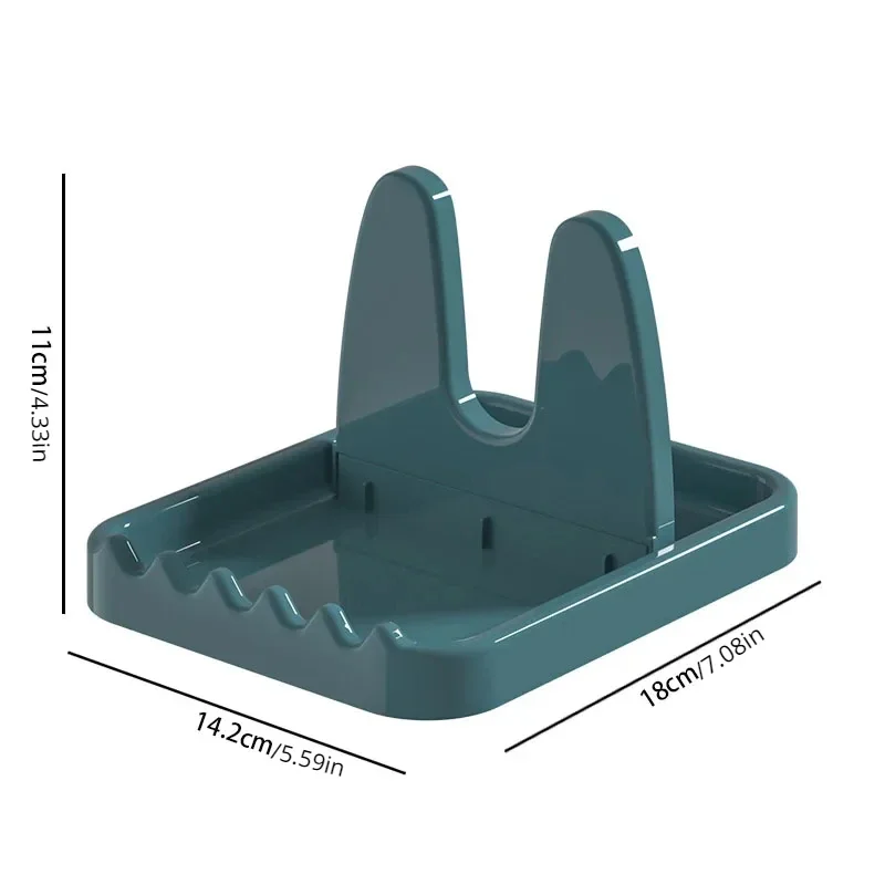 1pc Foldable Pot Lid Rack  Sta – Kitchen Baking Pan Organizer recenzja i cena