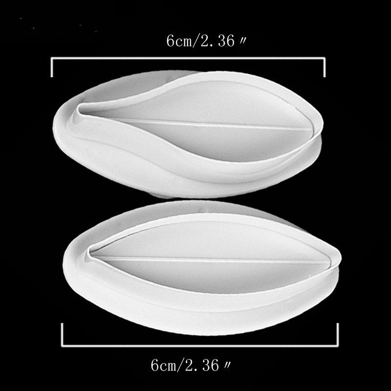 2Pcs Lily Flower Biscuit Mold  – Baking Kitchen At Home recenzja i cena