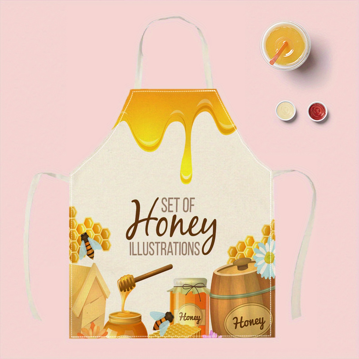 1pc Honey Bee Apron Sweet Kitc – Kitchen Baking Area Ideas recenzja i cena