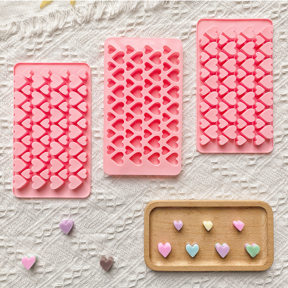 56 cavity size heart-shaped ch – Silicone Cake Mold recenzja i cena