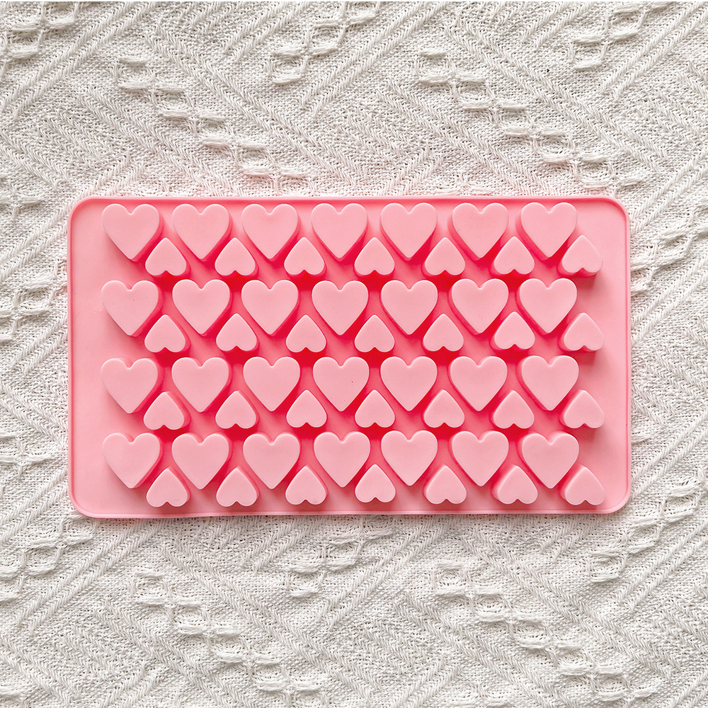 56 cavity size heart-shaped ch – Silicone Cake Mold recenzja i cena