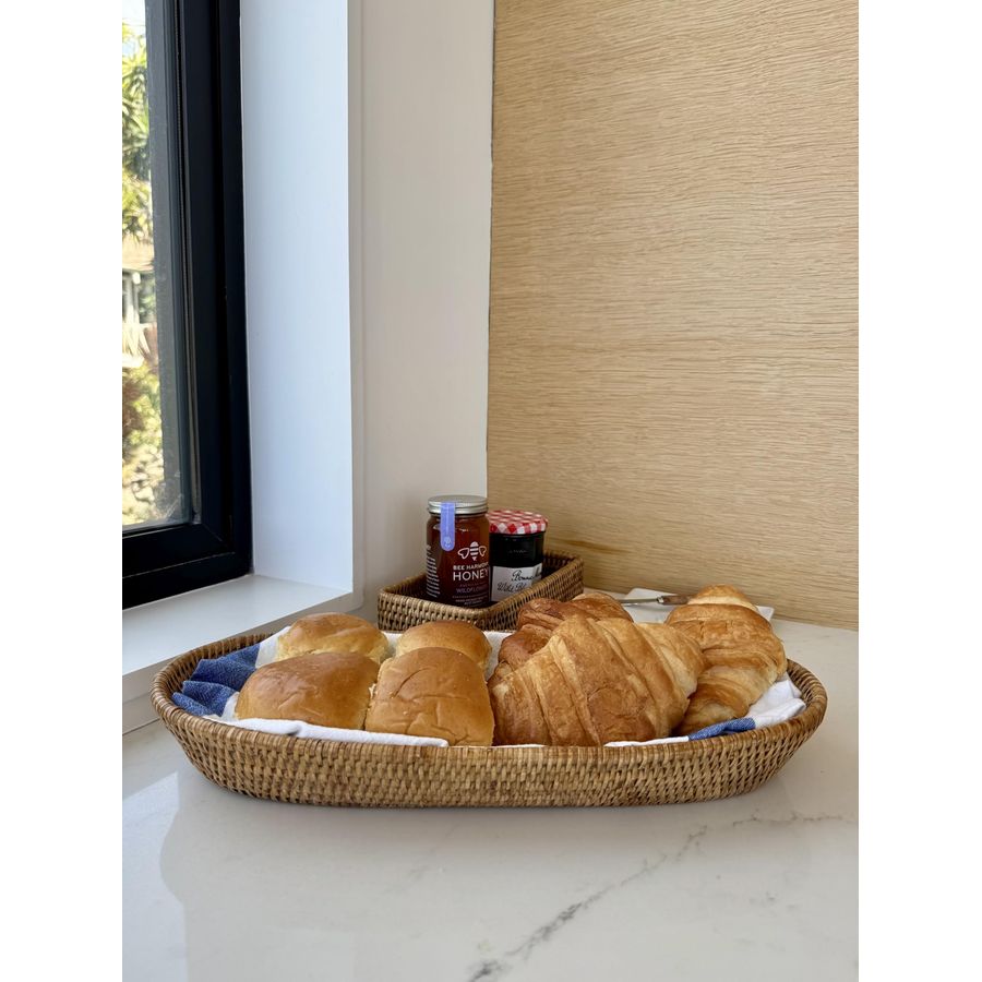 La Jolla Bread Basket Woven Ra – Kitchen Baking Decor recenzja i cena