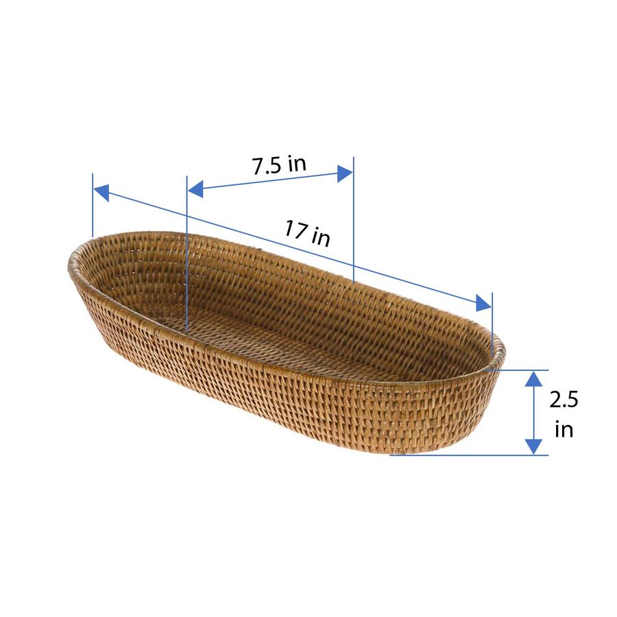 La Jolla Bread Basket Woven Ra – Kitchen Baking Decor recenzja i cena