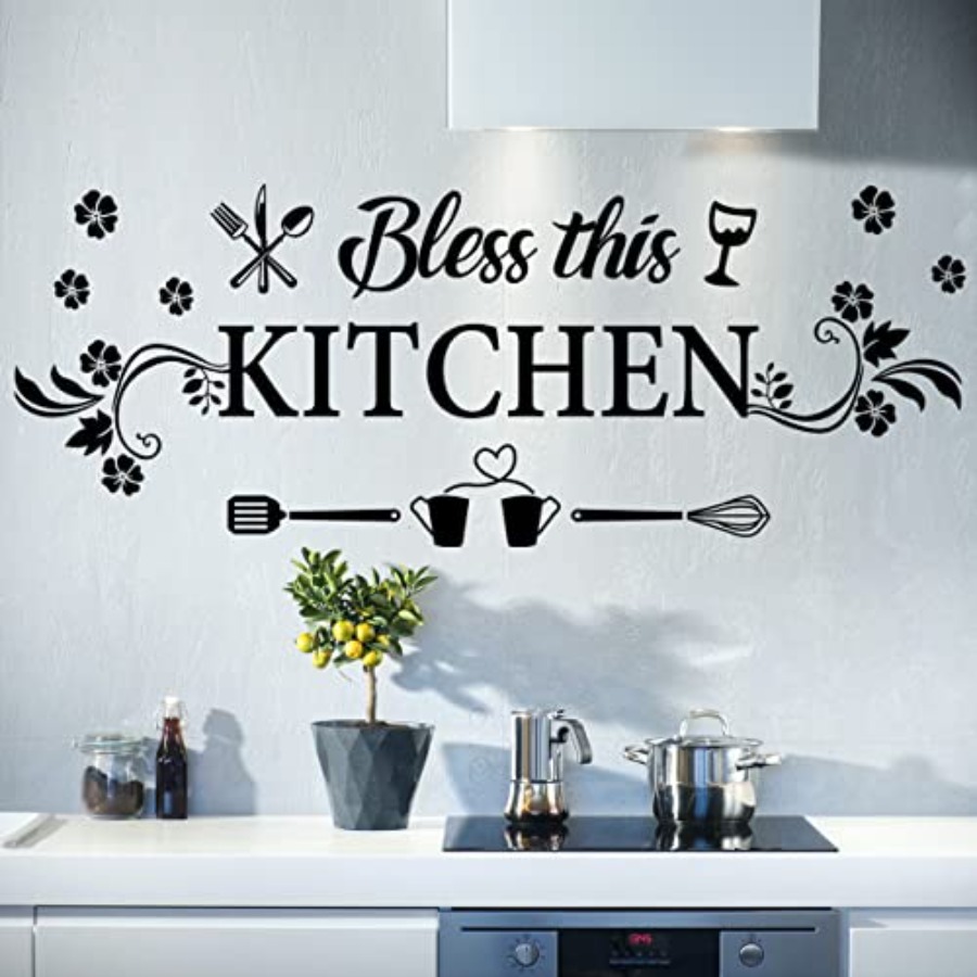 Kitchen Quotes Wall Decor Stic – Kitchen Baking Decor recenzja i cena
