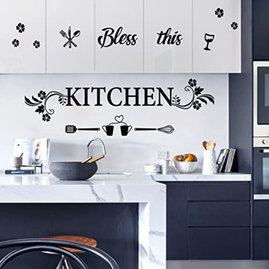 Kitchen Quotes Wall Decor Stic – Kitchen Baking Decor recenzja i cena