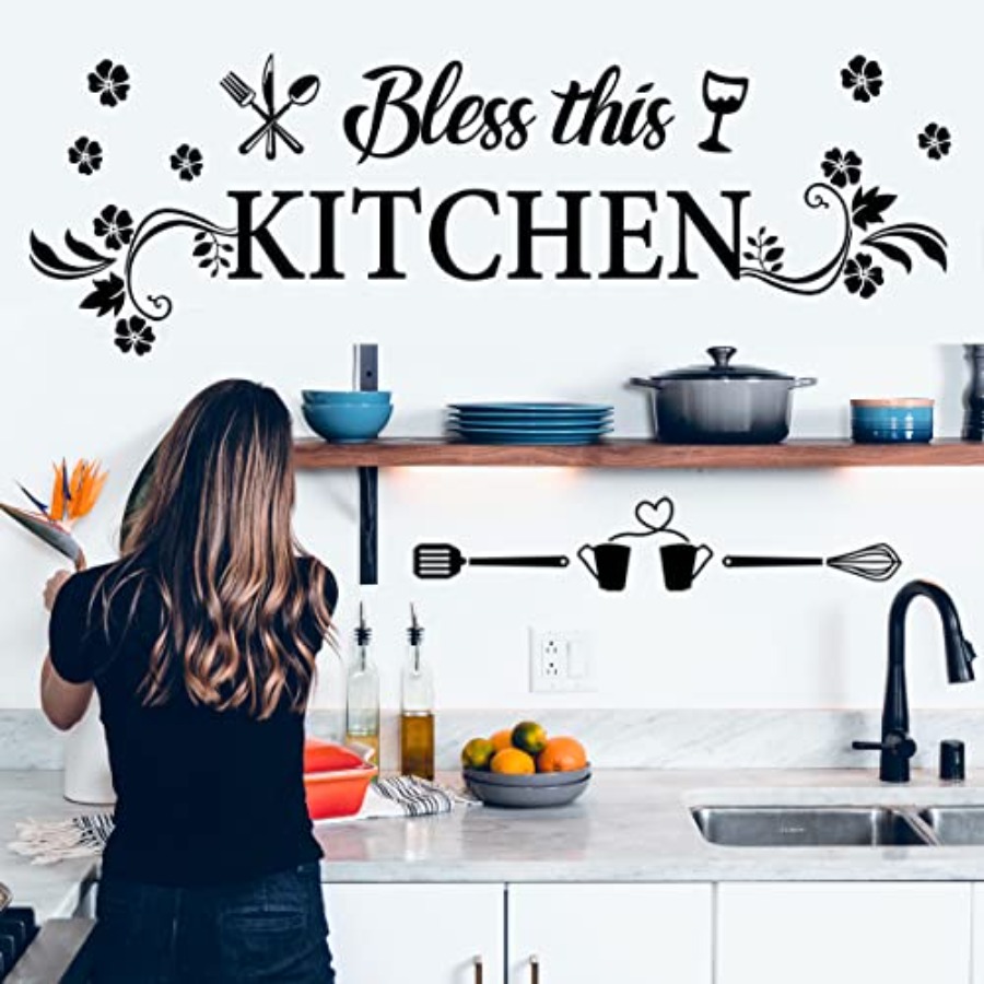 Kitchen Quotes Wall Decor Stic – Kitchen Baking Decor recenzja i cena