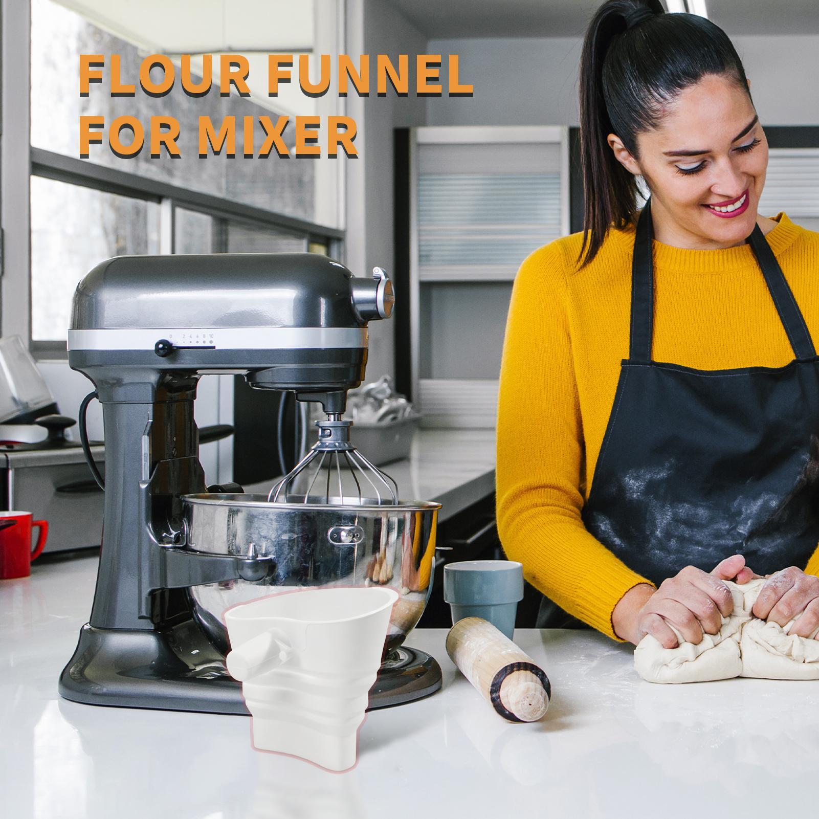 Flour Mixer Funnel Dough Bakin – Kitchen Aid Baking Bread recenzja i cena