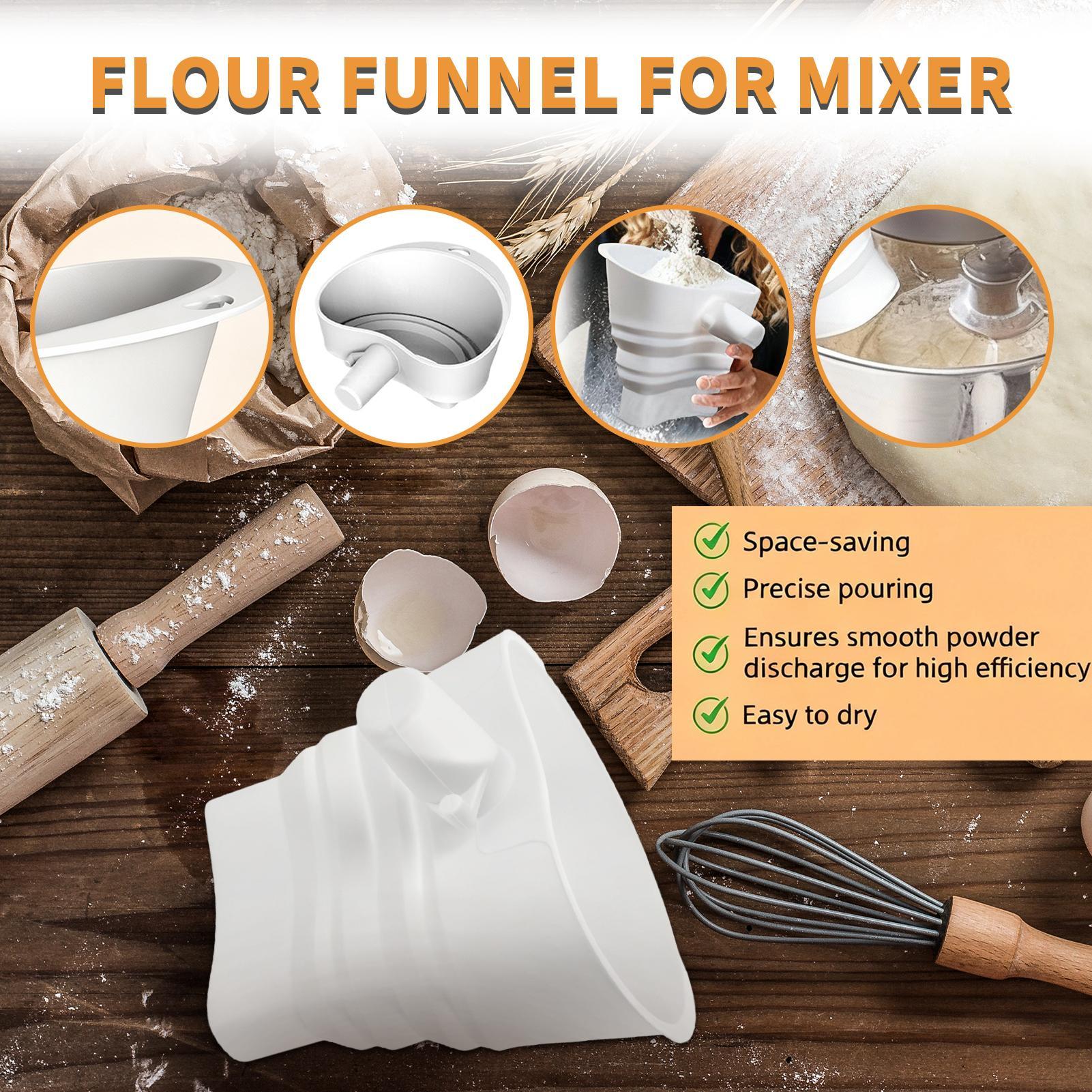 Flour Mixer Funnel Dough Bakin – Kitchen Aid Baking Bread recenzja i cena