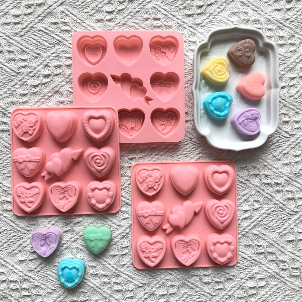3pcs 9cavities9 different Vale – Silicone Cake Mold recenzja i cena
