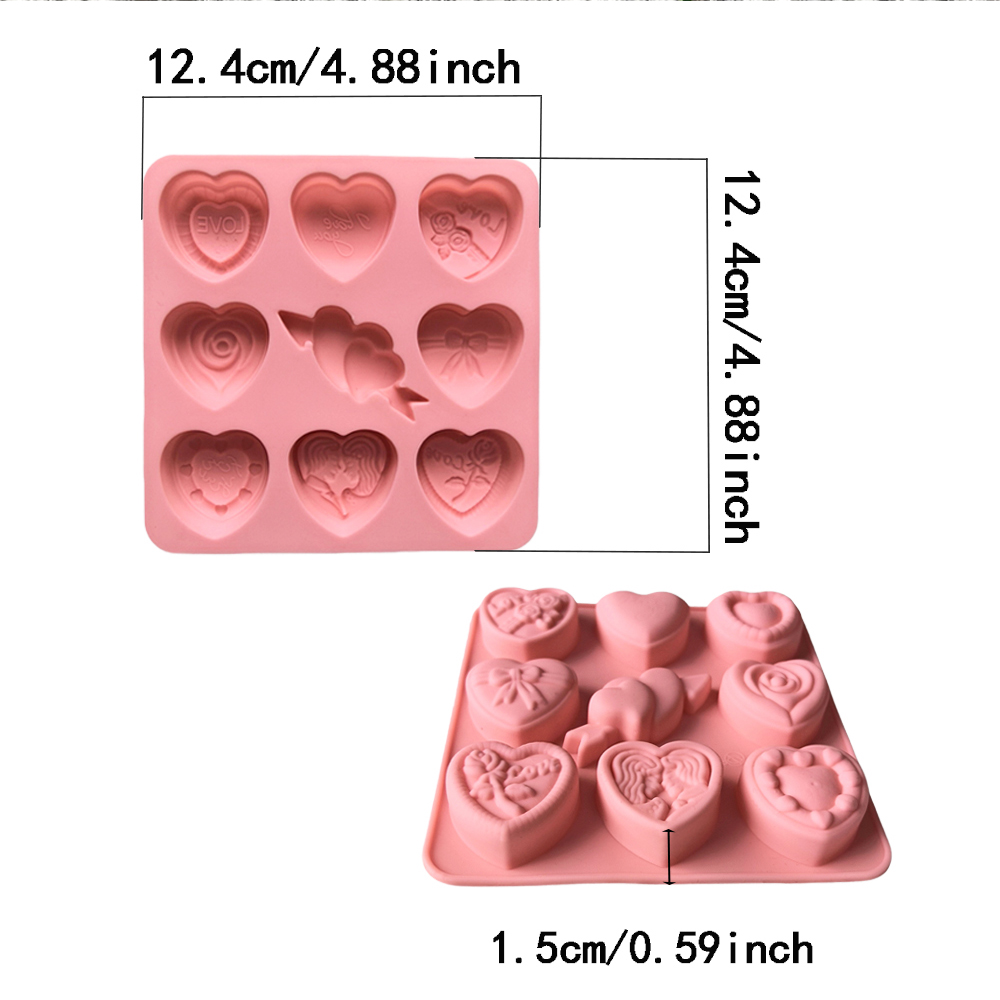 3pcs 9cavities9 different Vale – Silicone Cake Mold recenzja i cena