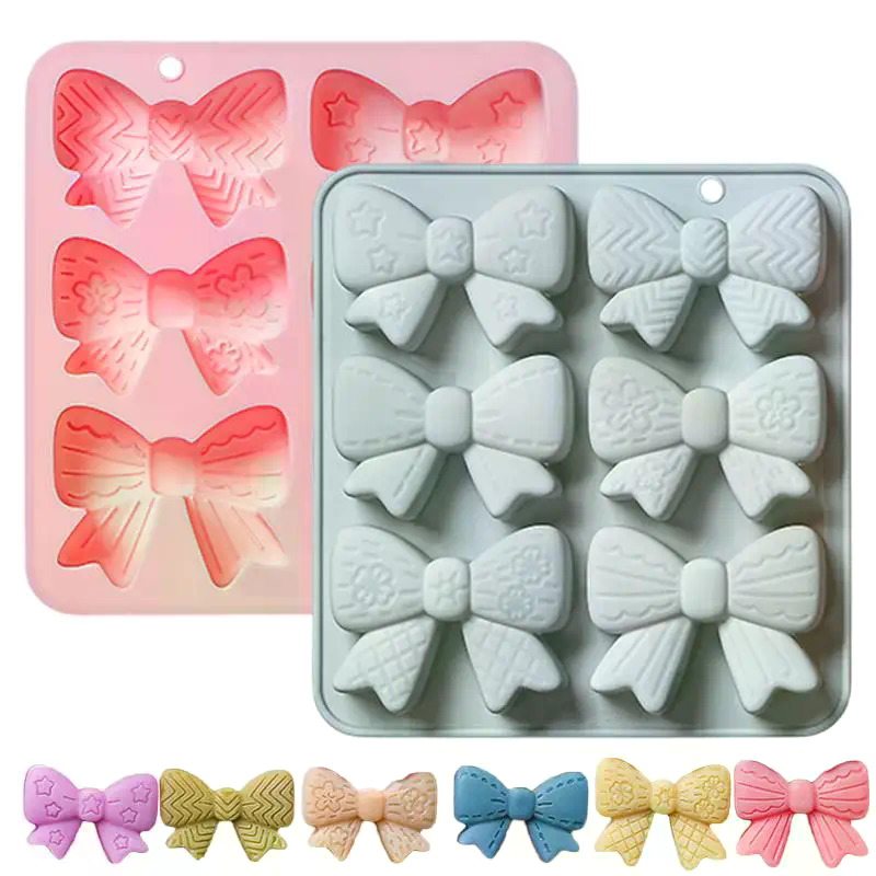 Bow Chocolate Silicone Mold, 6 – Silicone Cake Mold recenzja i cena