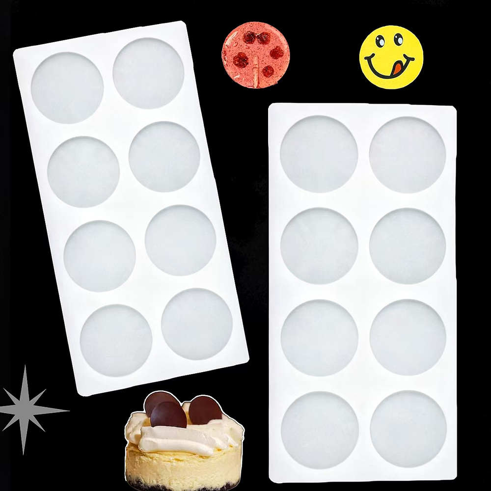 8-cavity cylindrical sugar fli – Silicone Cake Mold recenzja i cena
