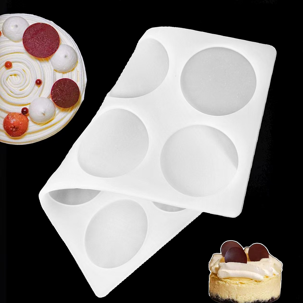 8-cavity cylindrical sugar fli – Silicone Cake Mold recenzja i cena