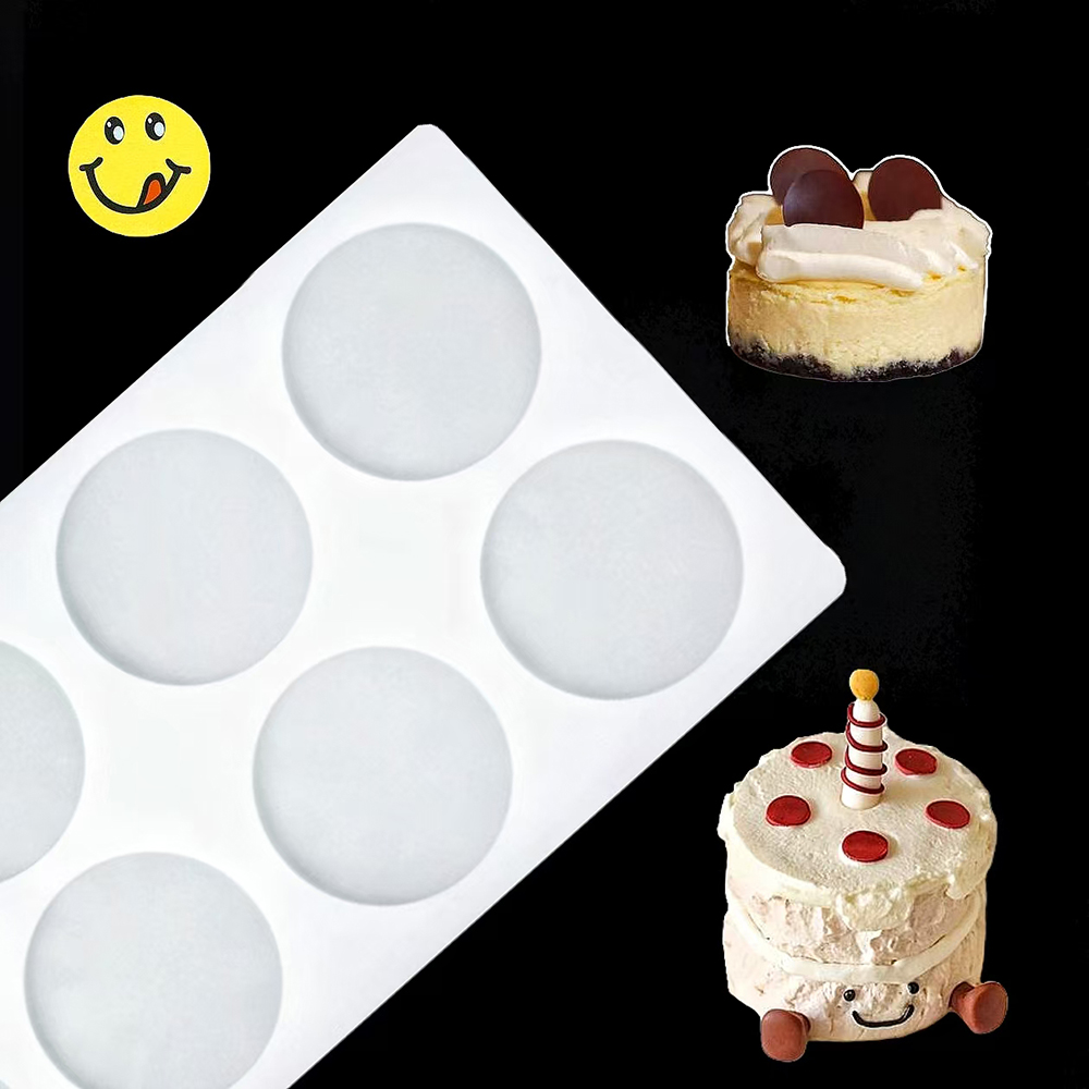 8-cavity cylindrical sugar fli – Silicone Cake Mold recenzja i cena