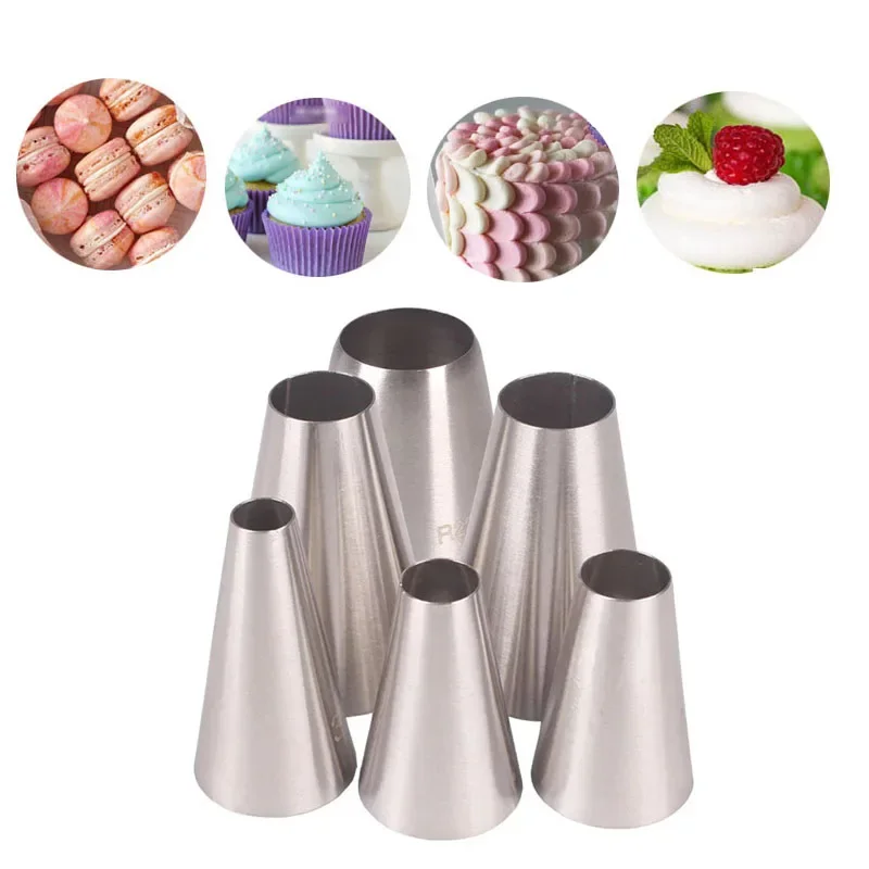 Round Mouth Pastry Nozzles Sta – Kitchen And Baking Equipment recenzja i cena