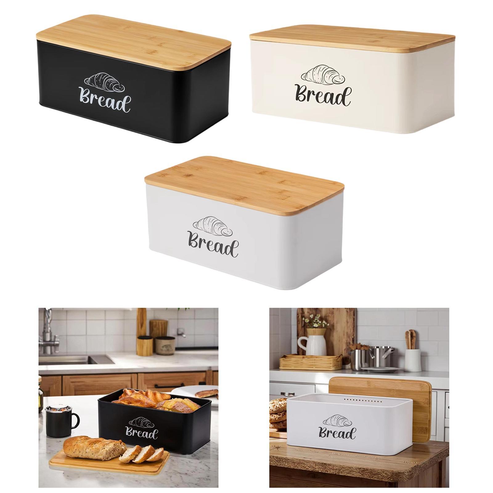 Bread Box for Kitchen Countert – Kitchen Baking Pantry recenzja i cena