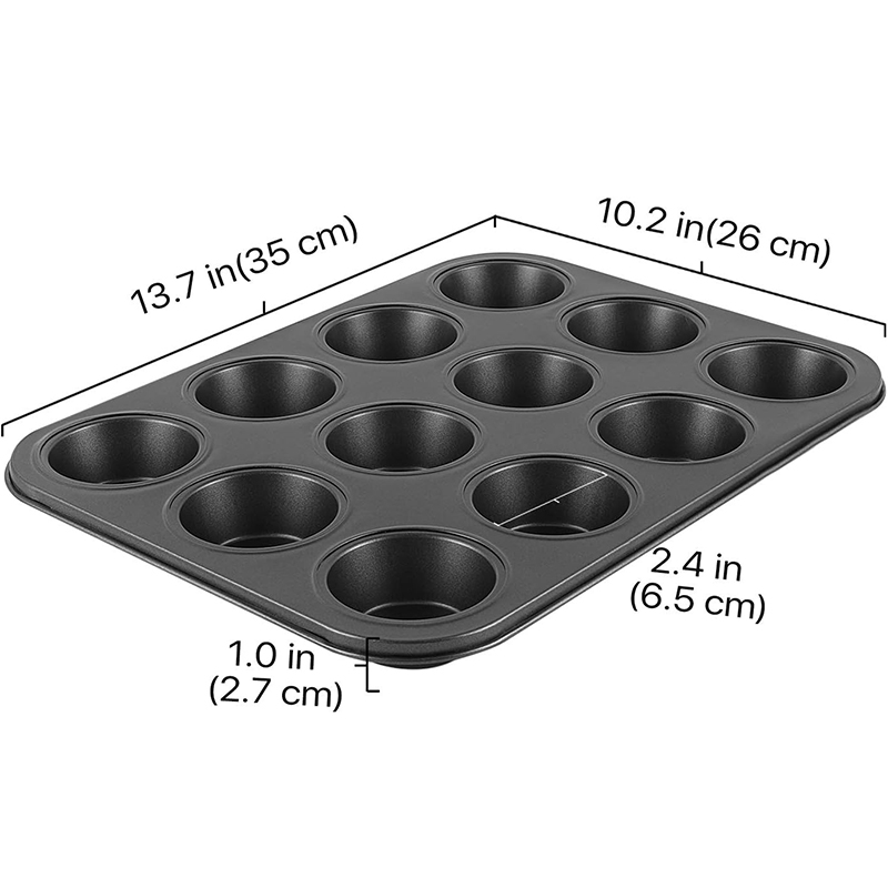 LMETJMA Muffin Tray Cupcake Ba – Muffin Tin Nonstick recenzja i cena