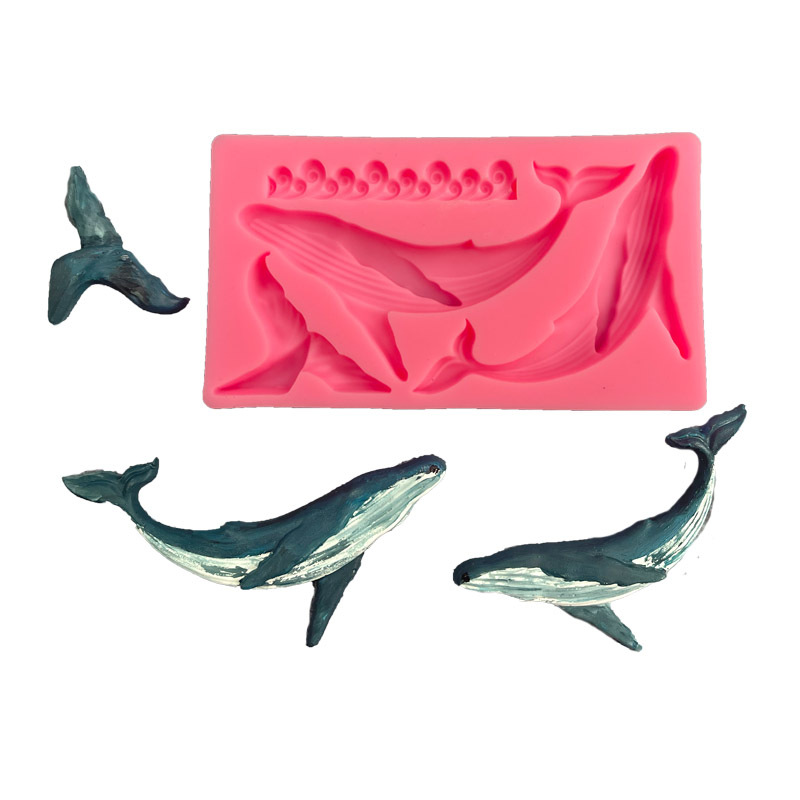 DIY Whale Silicone Mold Ocean  – Kitchen Baking Decor recenzja i cena