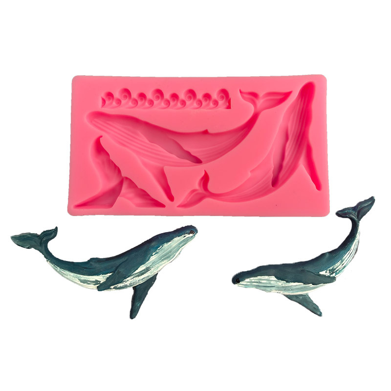DIY Whale Silicone Mold Ocean  – Kitchen Baking Decor recenzja i cena
