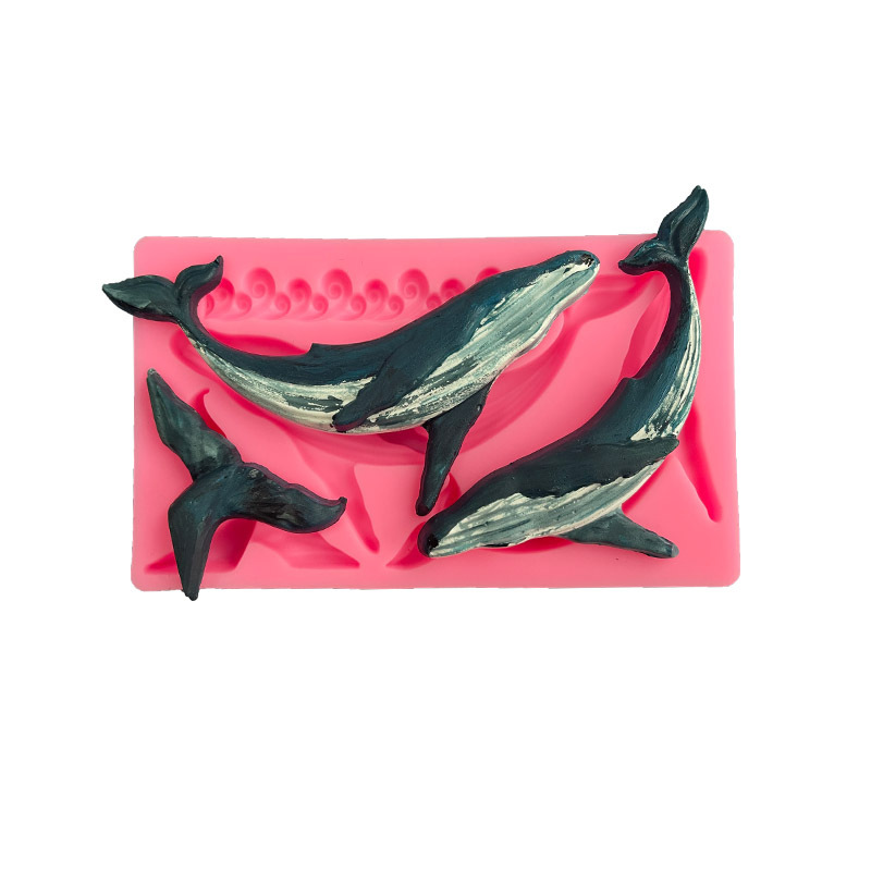 DIY Whale Silicone Mold Ocean  – Kitchen Baking Decor recenzja i cena