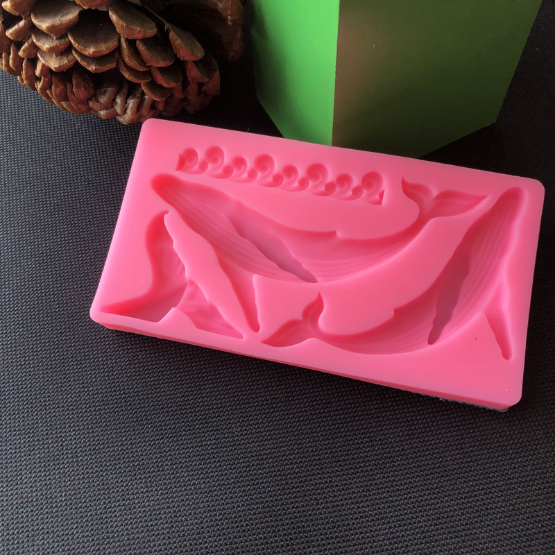 DIY Whale Silicone Mold Ocean  – Kitchen Baking Decor recenzja i cena