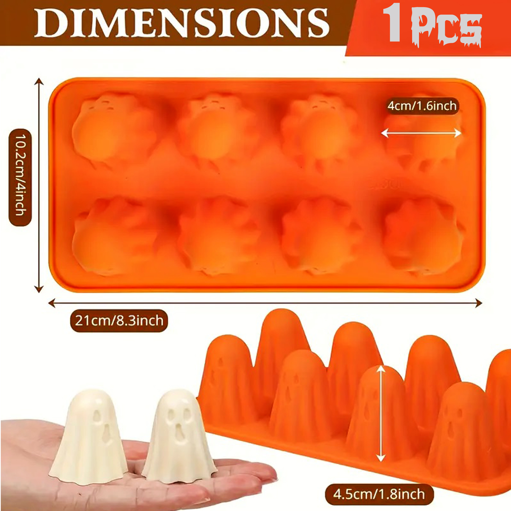 1 Pack Silicone Halloween Cand – Silicone Cake Mold recenzja i cena