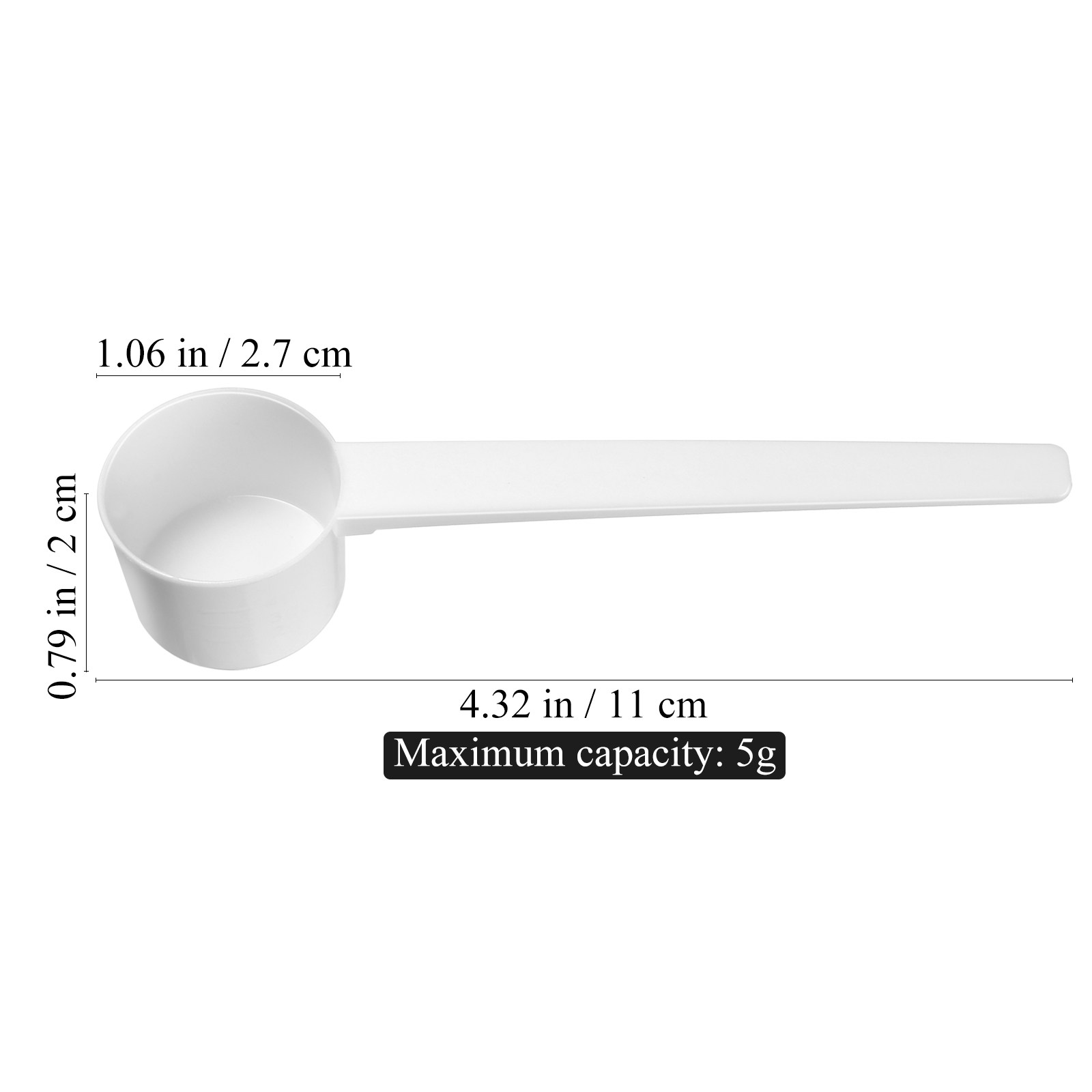 10Pcs Food-Grade Plastic Measu – Kitchen Baking Soda recenzja i cena