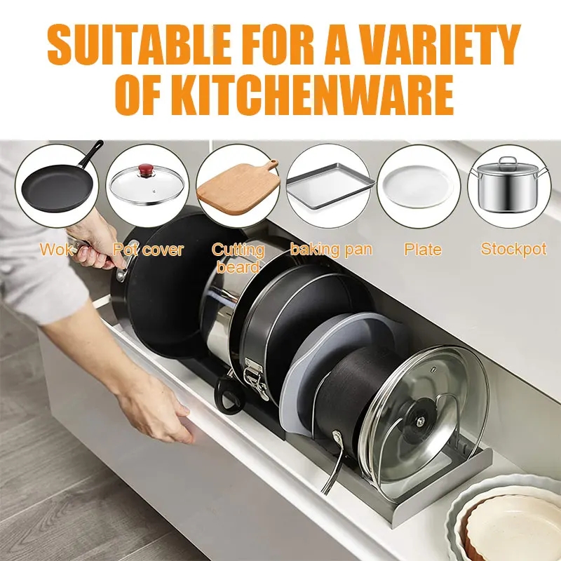 Expandable Stainless Steel Sto – Kitchen Baking Pan Organizer recenzja i cena