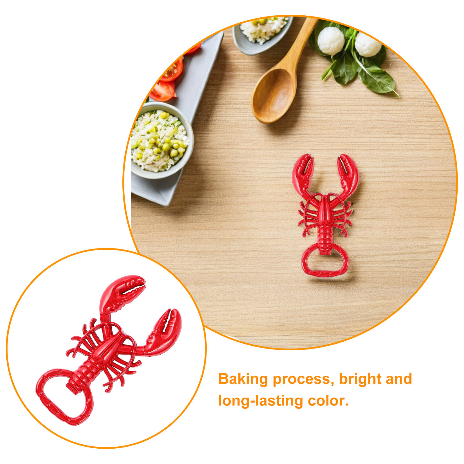 Red Baked Enamel Crayfish Bott – Kitchen Baking Soda recenzja i cena
