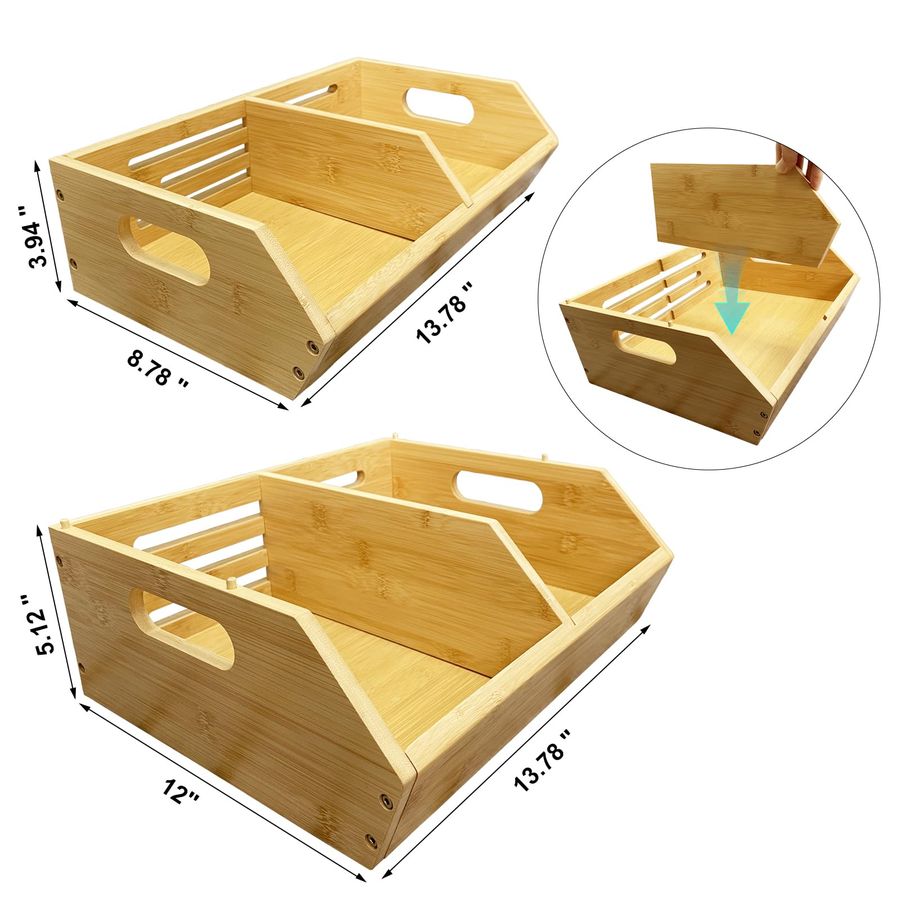 Stackable Vegetable Storage Bi – Kitchen Baking Pantry recenzja i cena