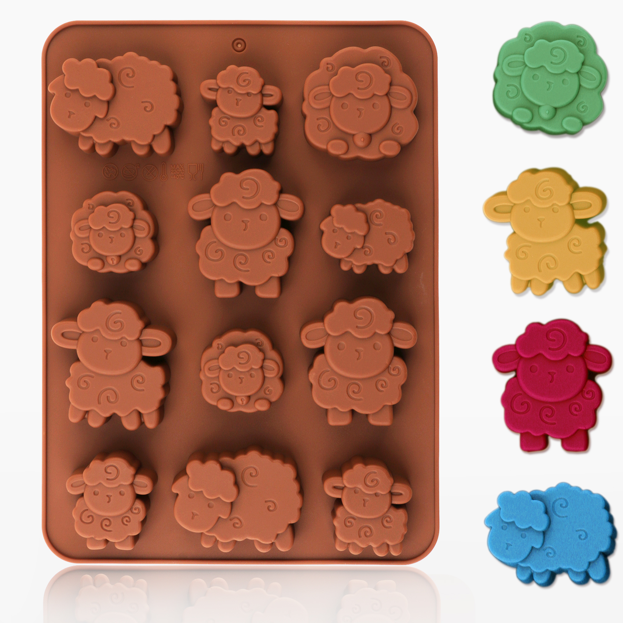 1pack silicone Eid lamb candy  – Silicone Cake Mold recenzja i cena