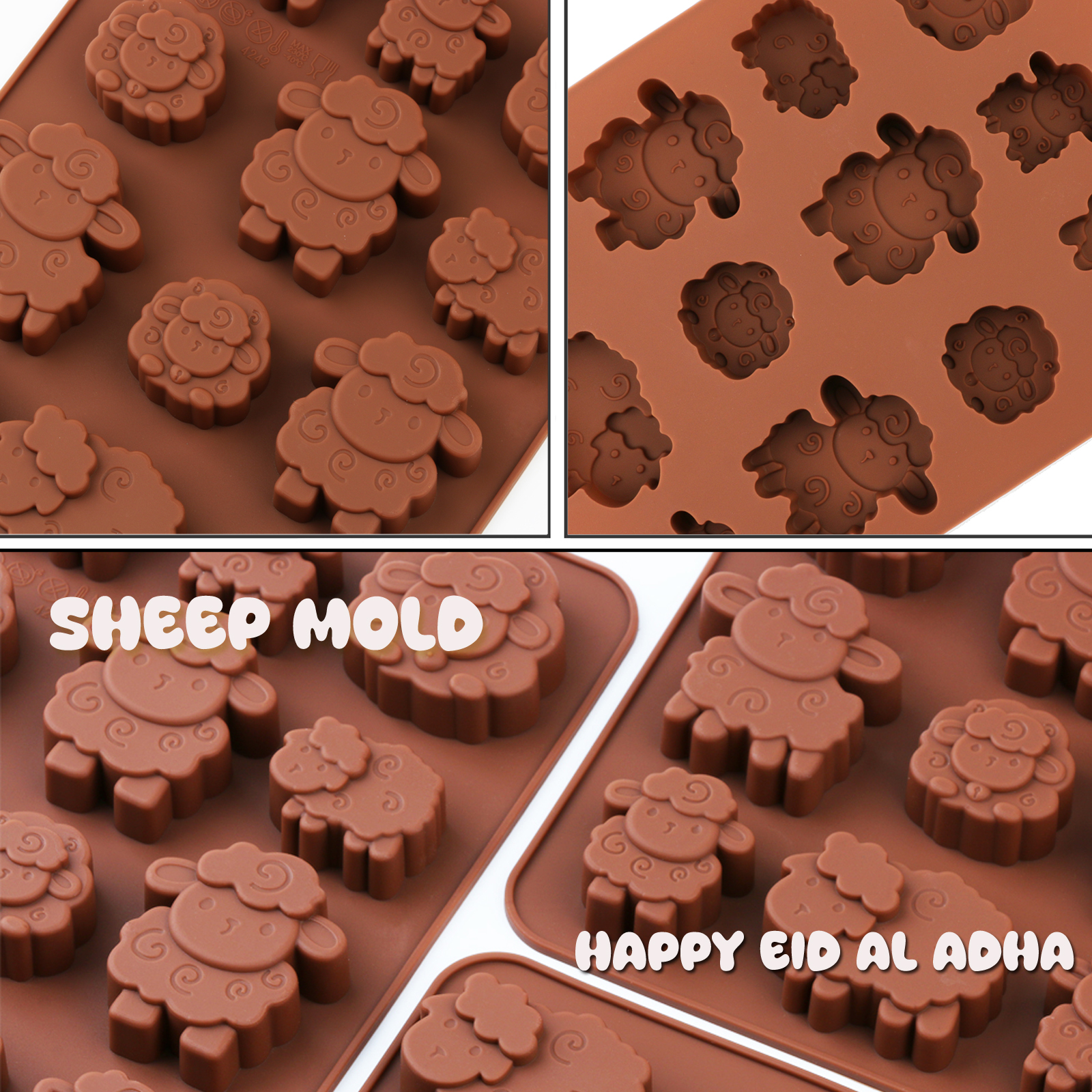 1pack silicone Eid lamb candy  – Silicone Cake Mold recenzja i cena
