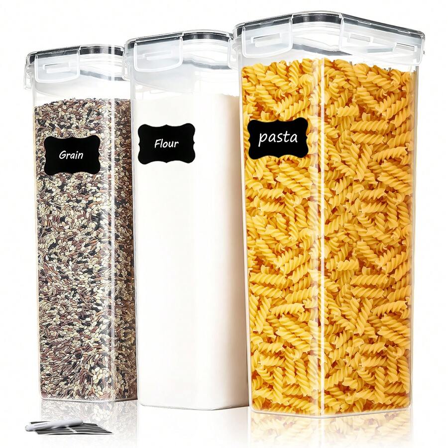 THELIFE 3/6pcs Large Food Stor – Kitchen Baking Pantry recenzja i cena