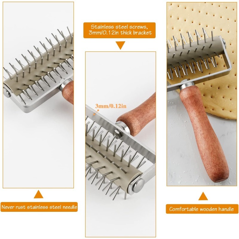Pizza Bread Needle Puncher Rol – Kitchen And Baking Equipment recenzja i cena