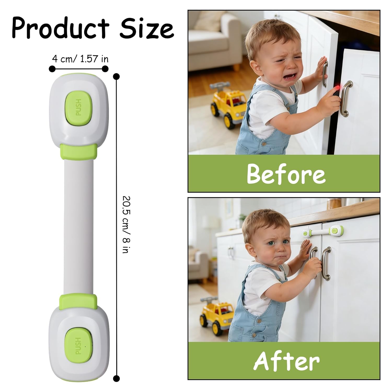 Universal Cabinet Door Lock Ad – Kitchen Uncle recenzja i cena