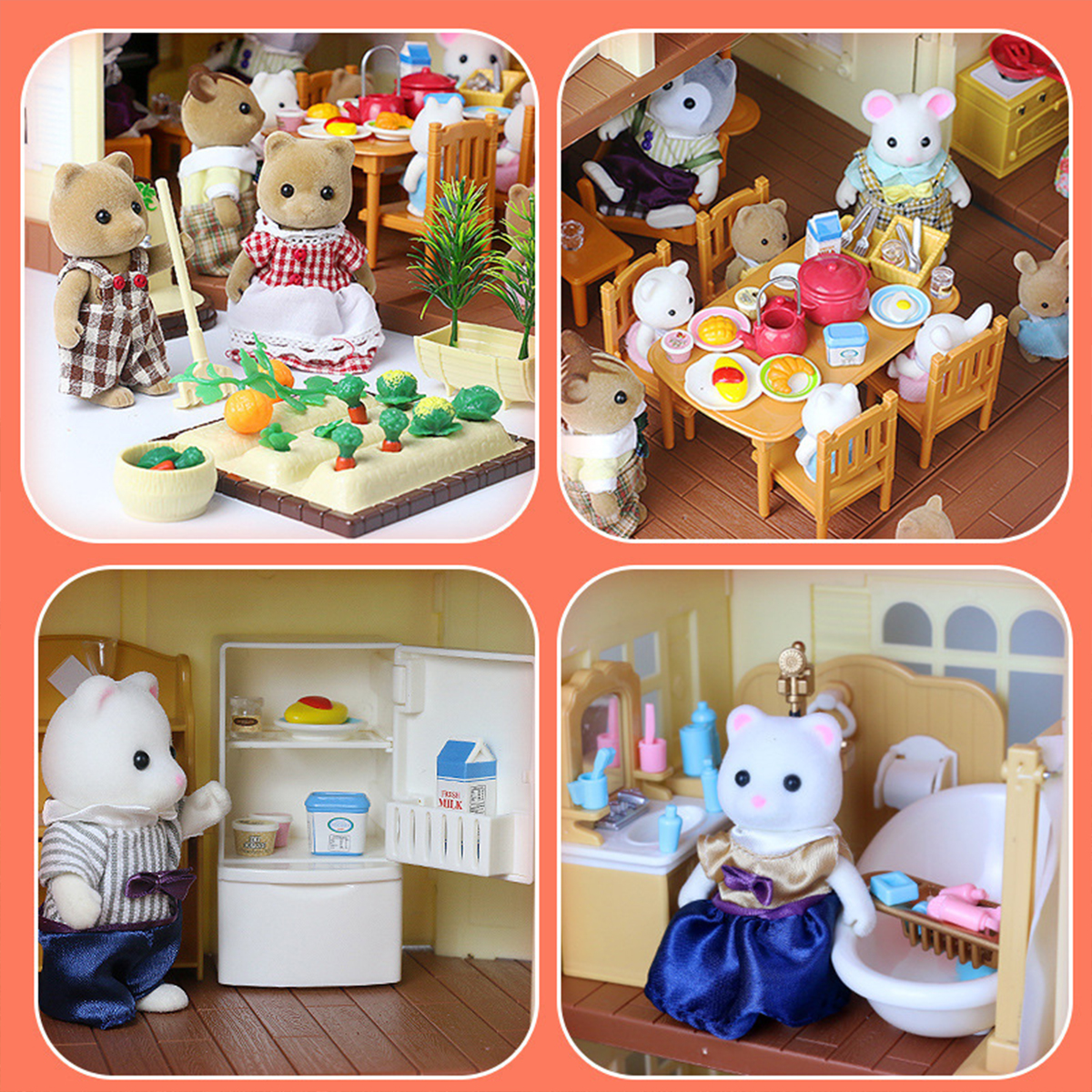 Miniature Furniture 1:12 Dollh – Kitchen Uncle recenzja i cena
