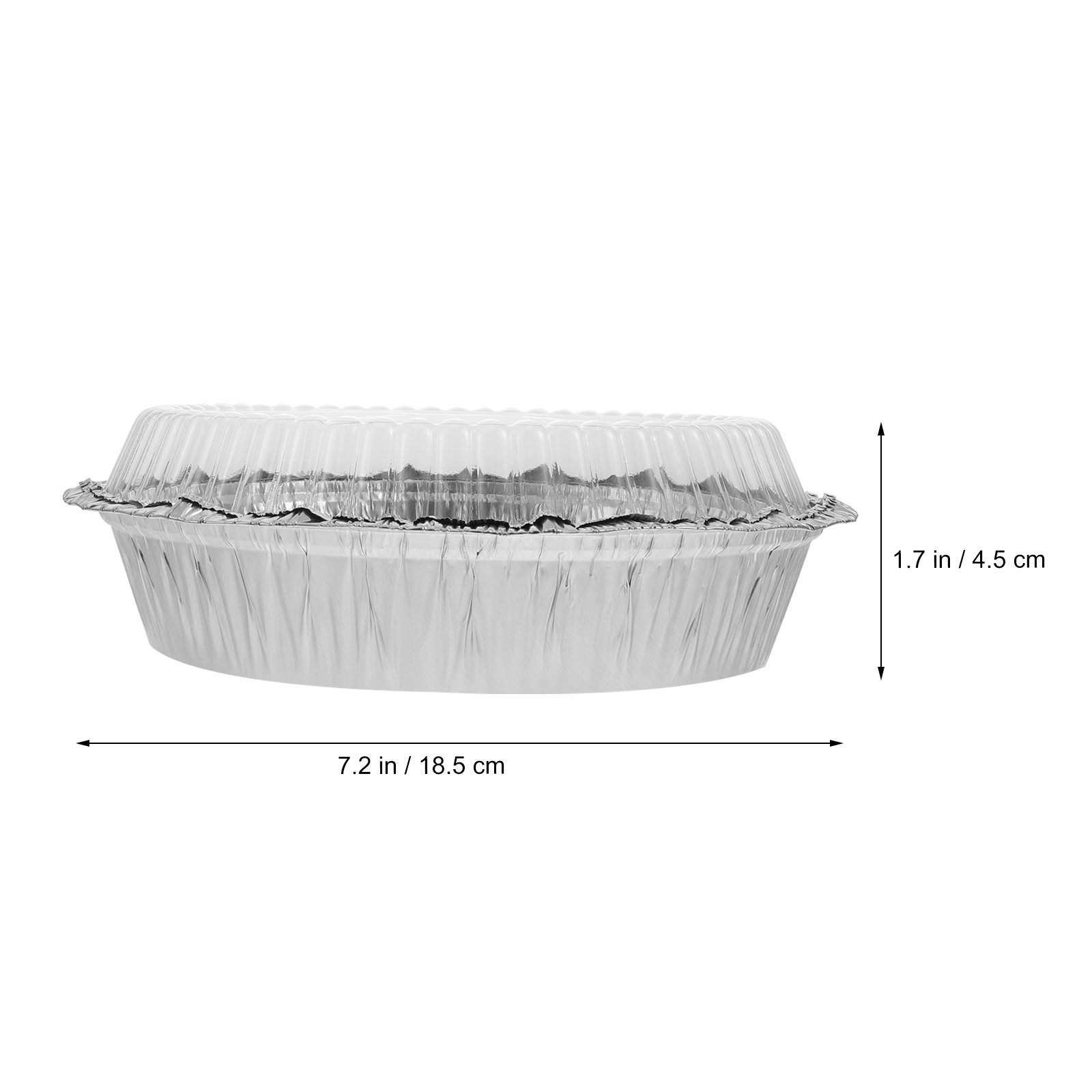 50Sets Round Aluminum Foil Pan – Kitchen Baking Tray recenzja i cena