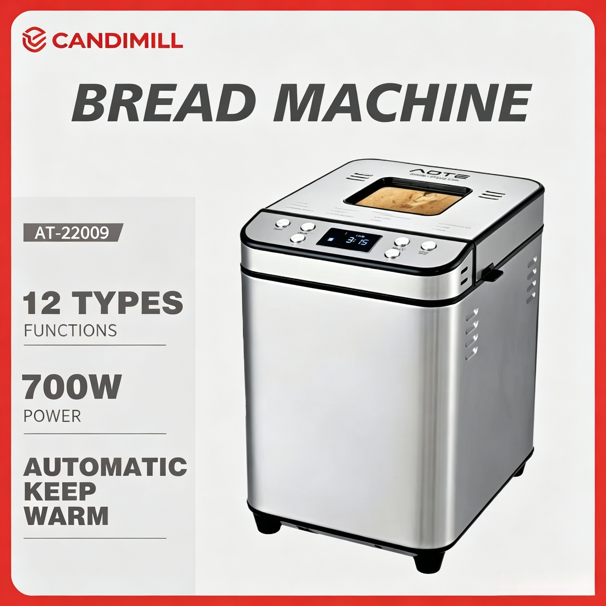 Intelligent Automatic Home Bre – Baking Kitchen At Home recenzja i cena