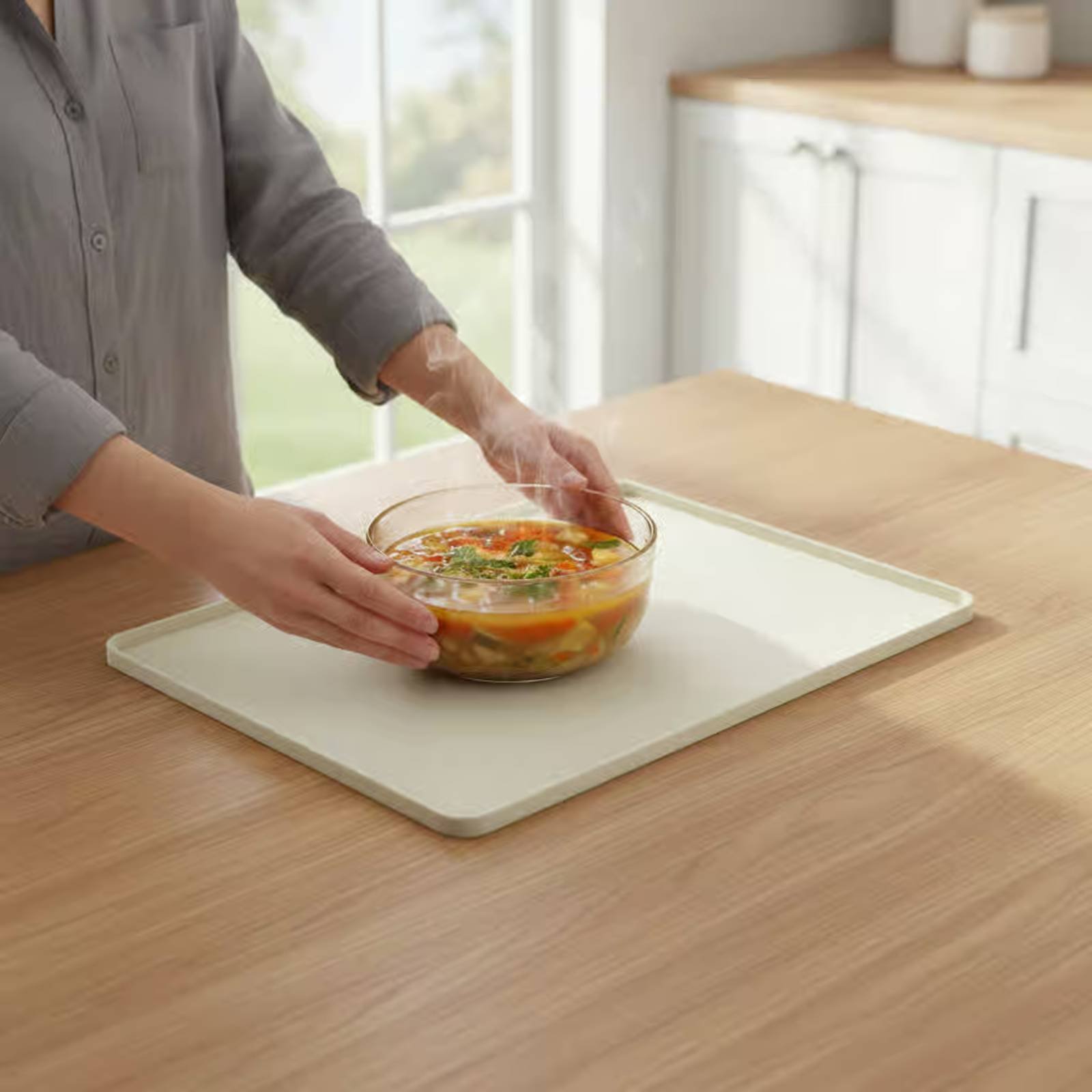 Silicone Microwave Top Mat Fle – Kitchen Baking Tray recenzja i cena